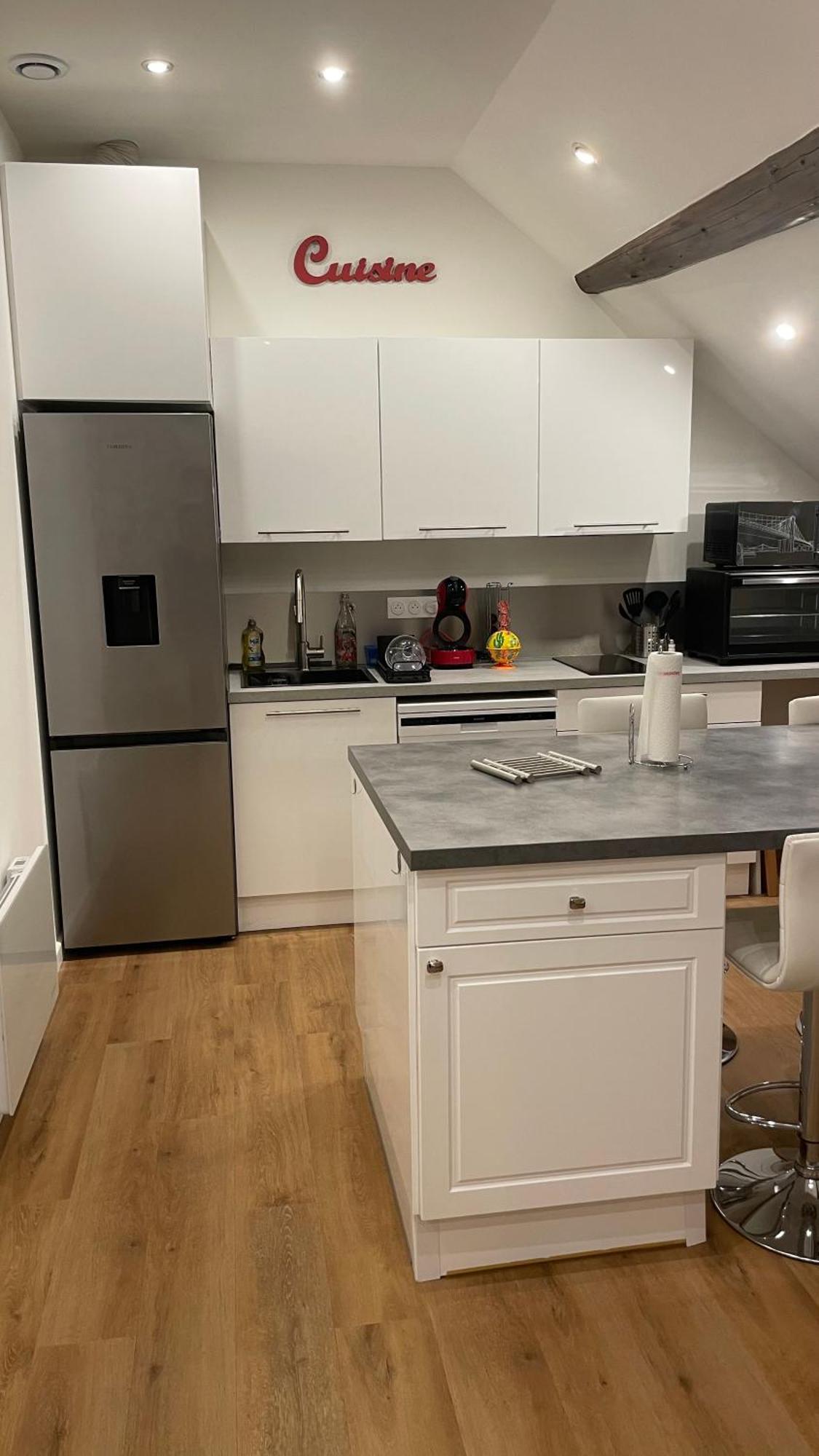 Appartement Cosy Et Calme Бонвиль Экстерьер фото